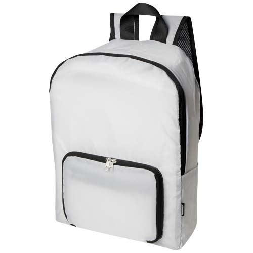 Sac à dos pliable EcoFold 15 L en polyester recyclé