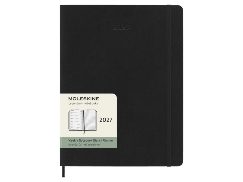 Agenda semainier XL souple 2027 - Moleskine