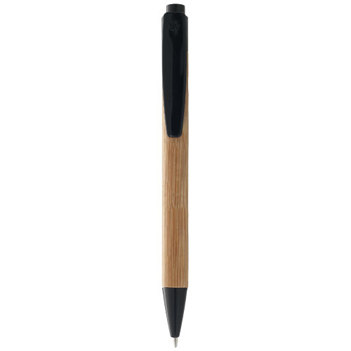 Stylo à bille encre noire en bambou