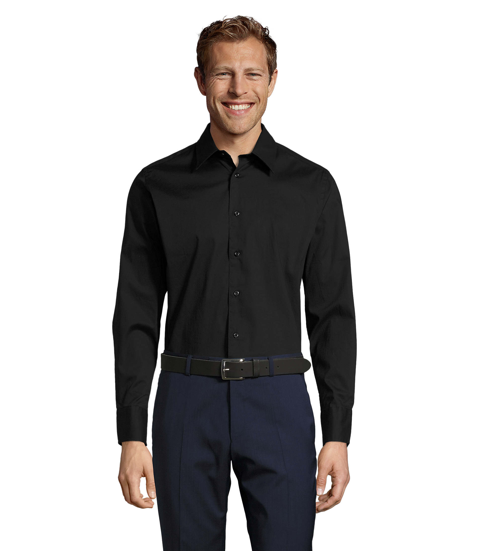 Chemise Brighton en coton et élasthanne - Homme