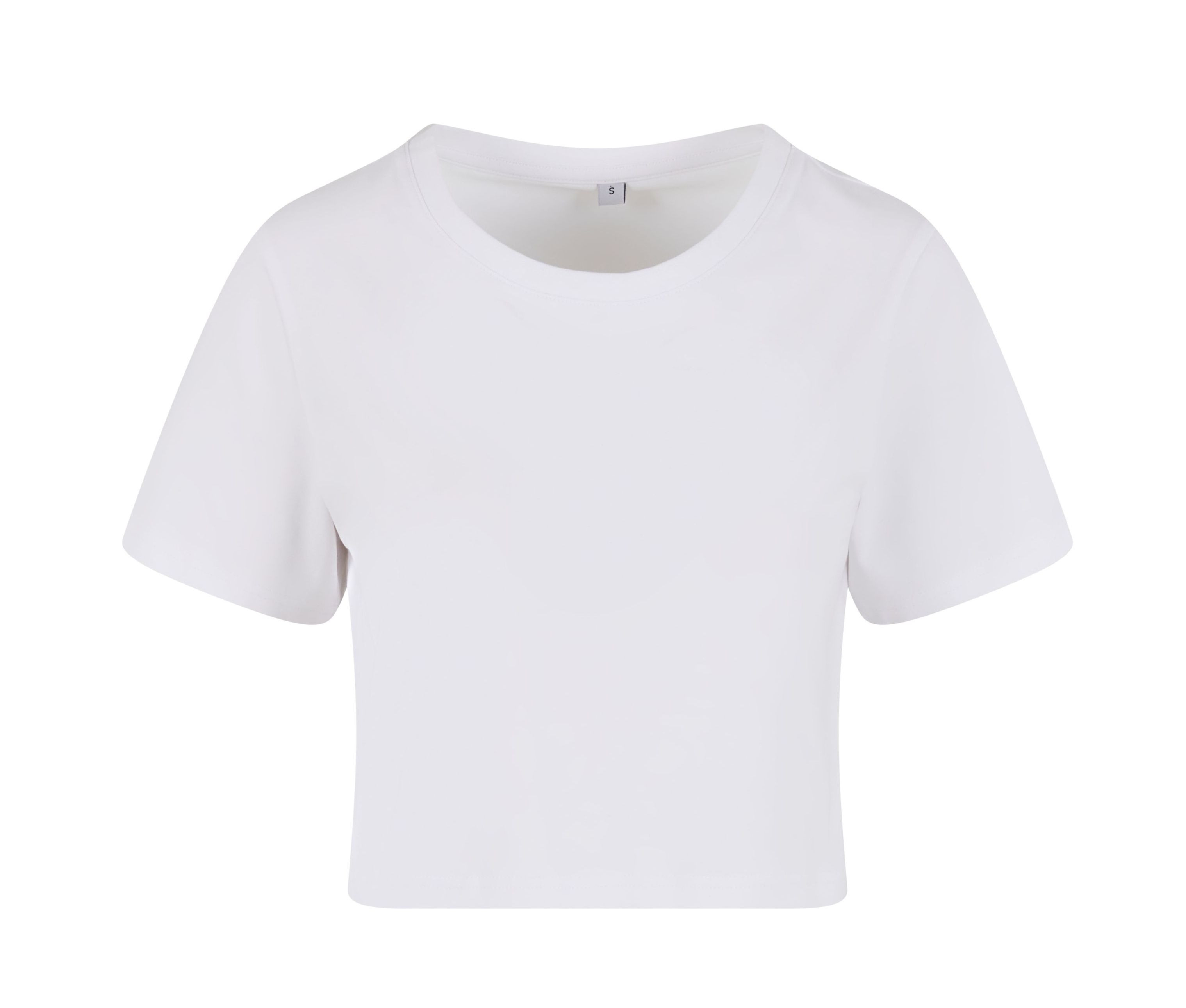 T-shirt crop NM006 en coton bio - Femme