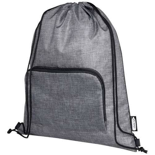 Sac pliable 120646 7 L à cordon recyclé