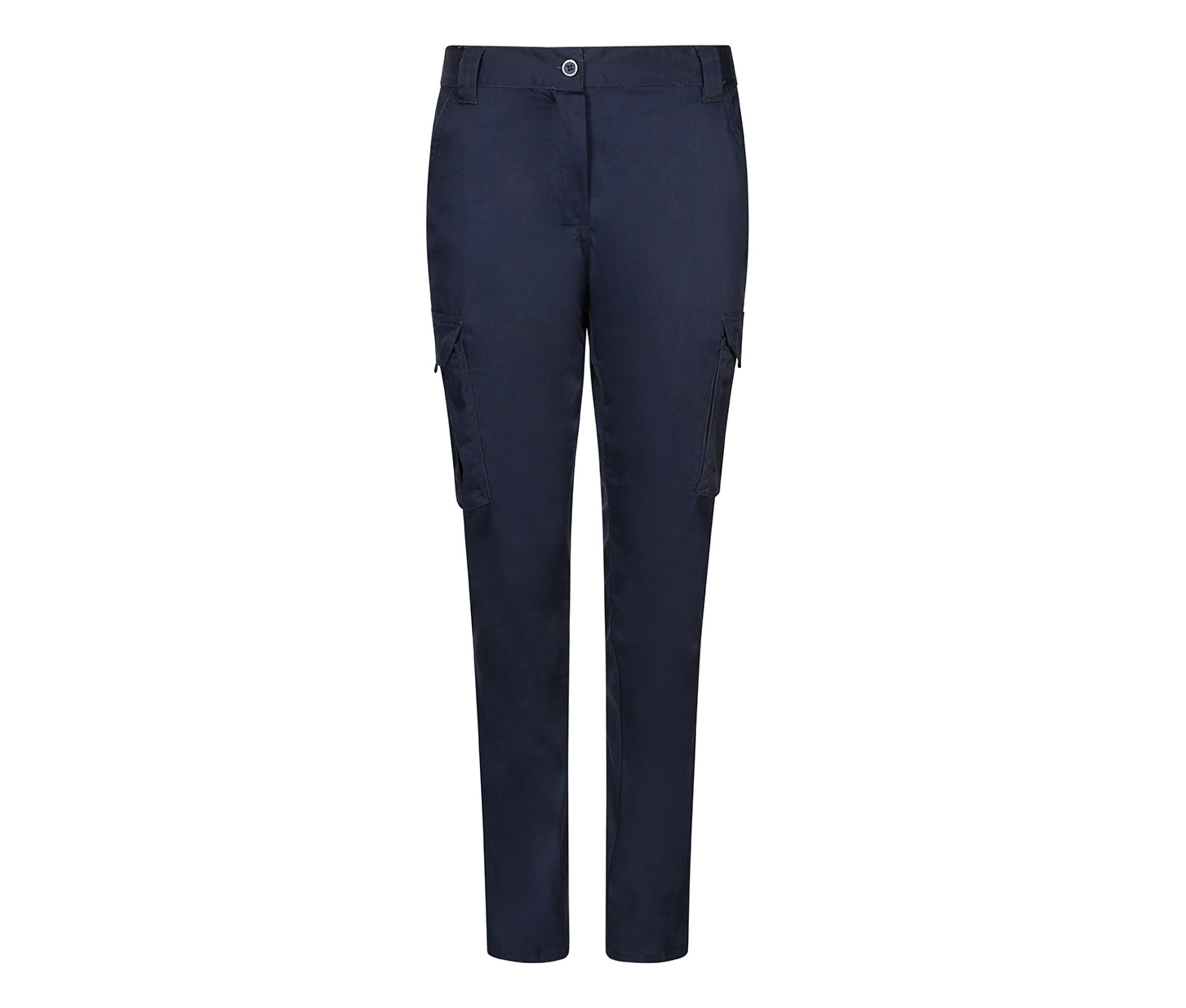 Pantalon multipoches 103002SW en coton - Femme