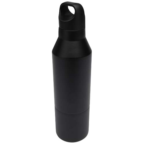 Bouteille isotherme 600 ml Odessy et gobelet en inox recyclé