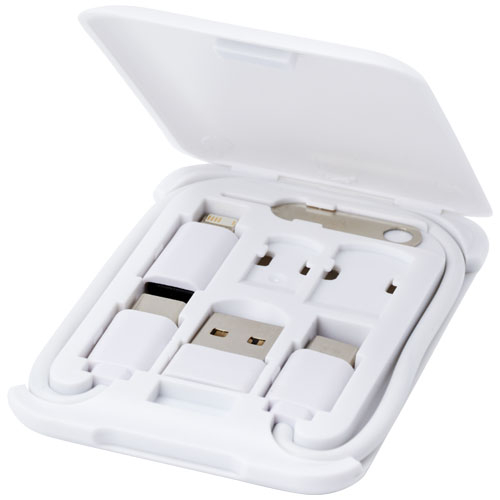Câble de recharge modulaire et support en plastique recyclé