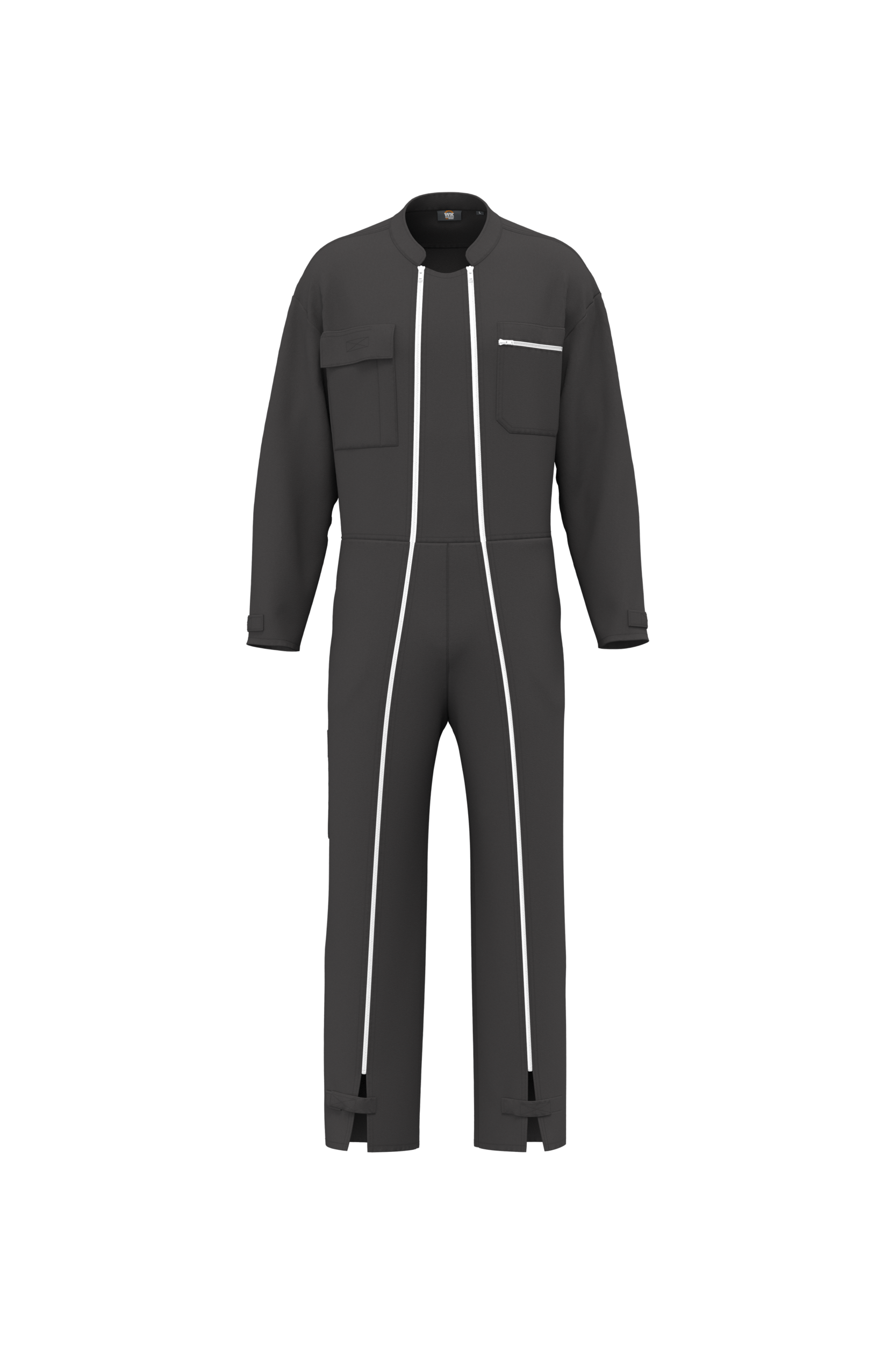 Combinaison double zip WK830 en polycoton - Unisexe