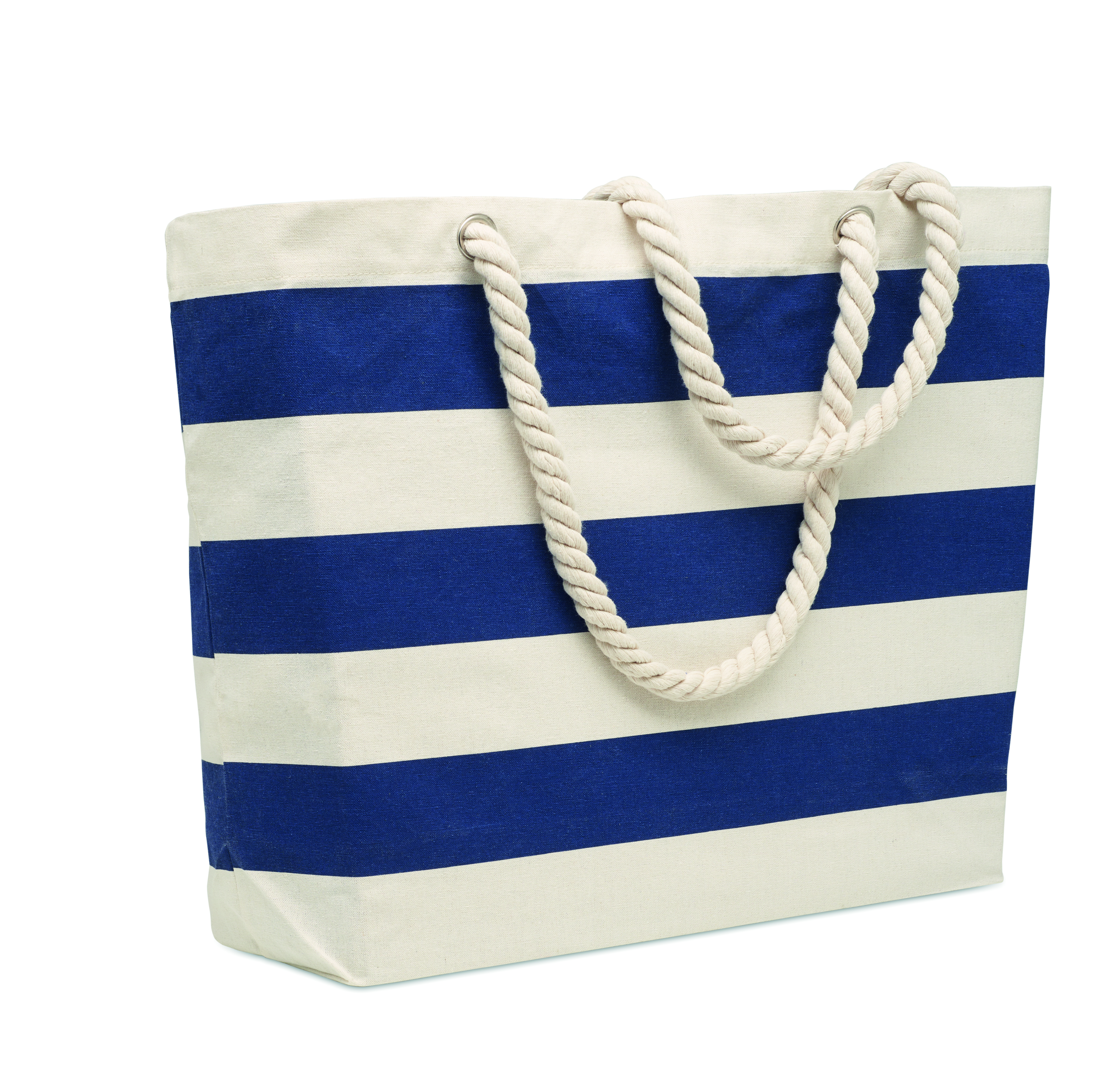 Sac de plage MO2126 rayé en coton