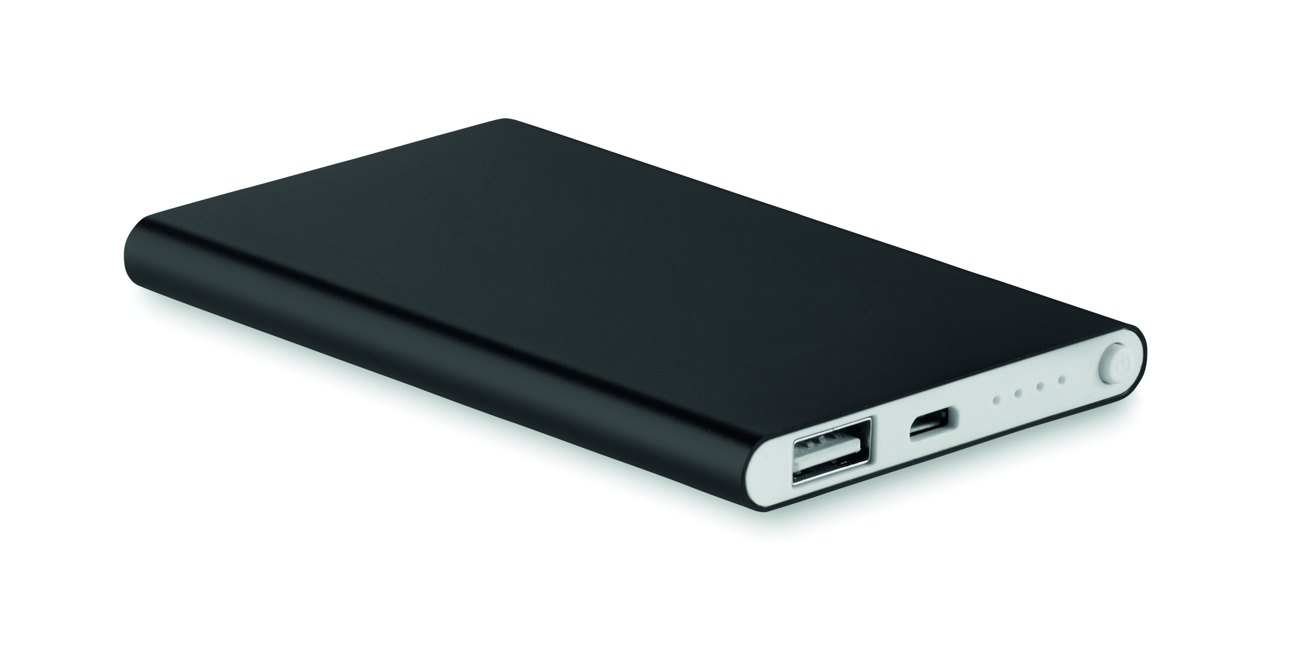 Batterie externe 4 000 mAh ultra plate en aluminium recyclé