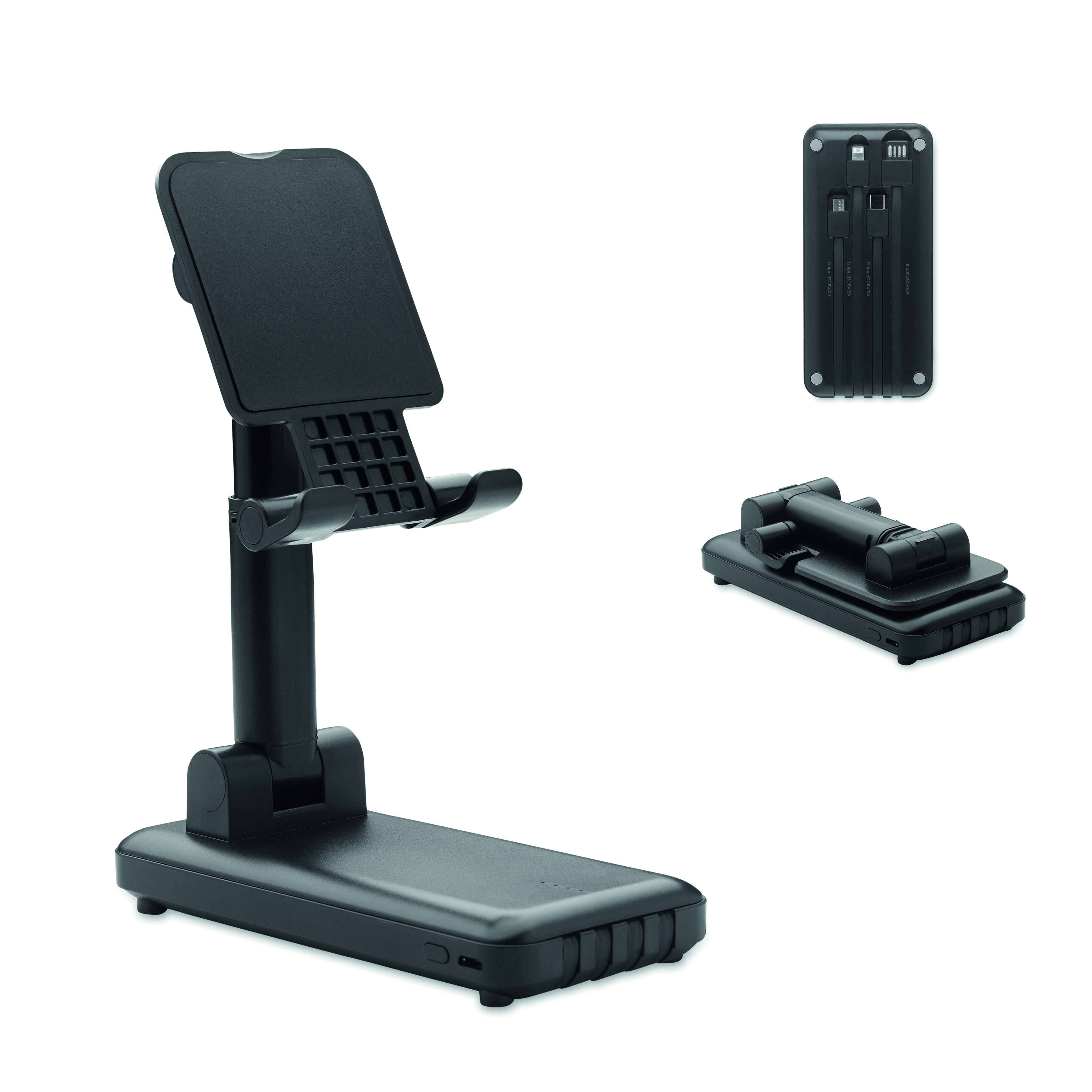 Batterie externe 10 000 mAh avec support téléphone