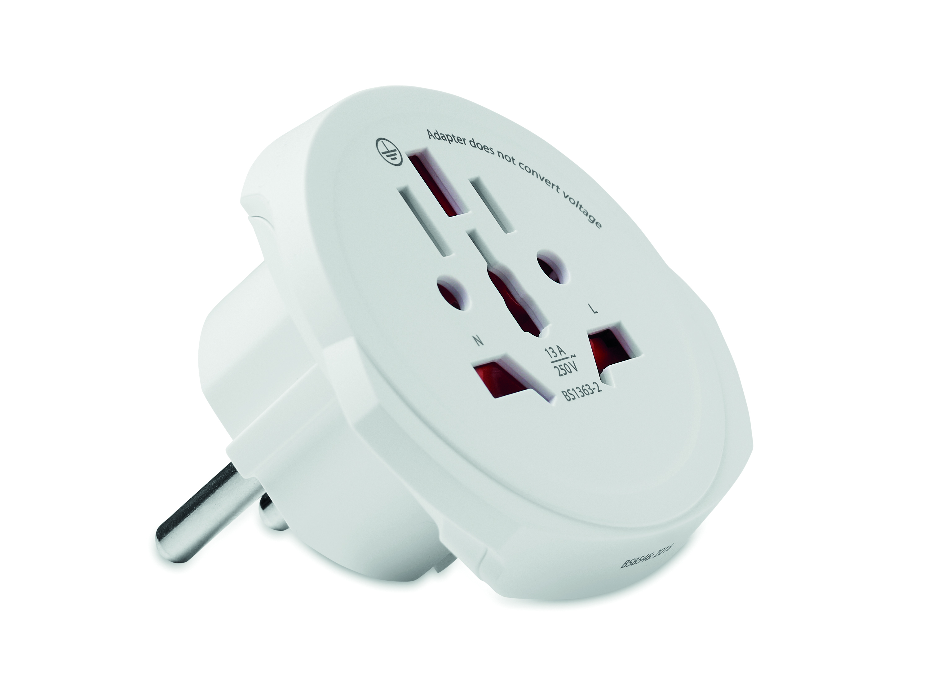 Adaptateur de voyage MO9325 World vers EU 3 pôles