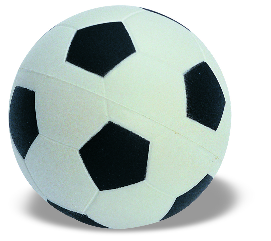 Balle anti-stress ballon de foot en mousse PU