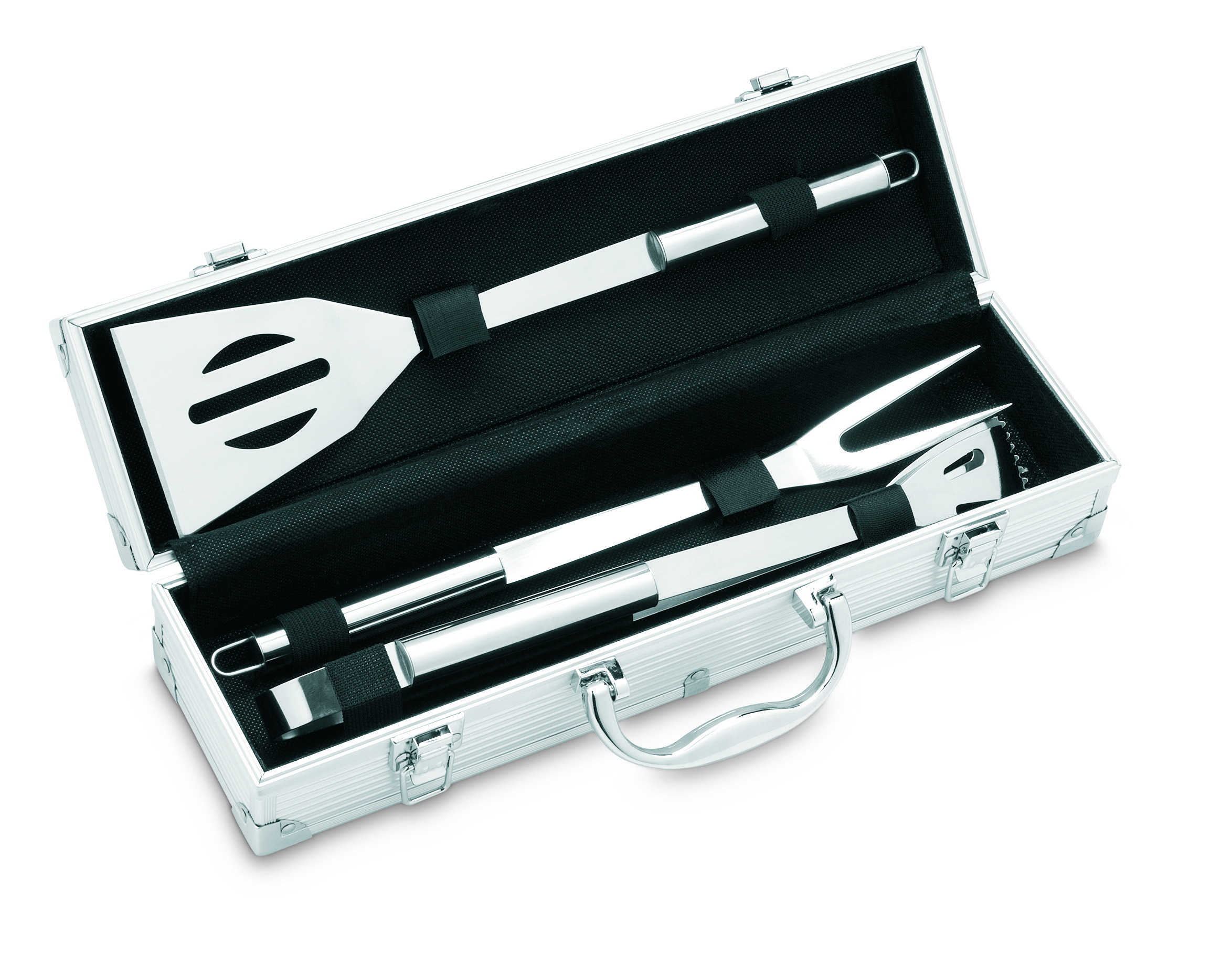 Coffret barbecue 3 pièces en aluminium
