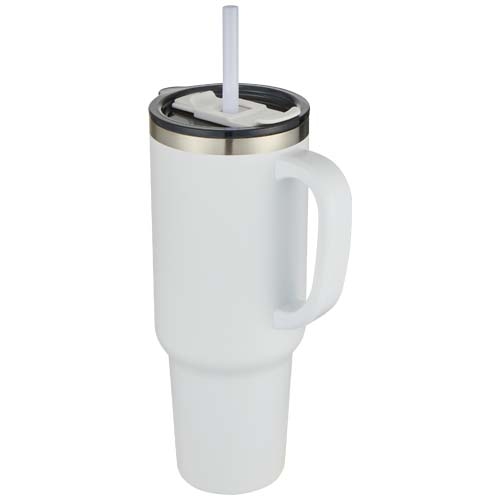 Mug isotherme 1 200 ml Sydney double paroi avec paille