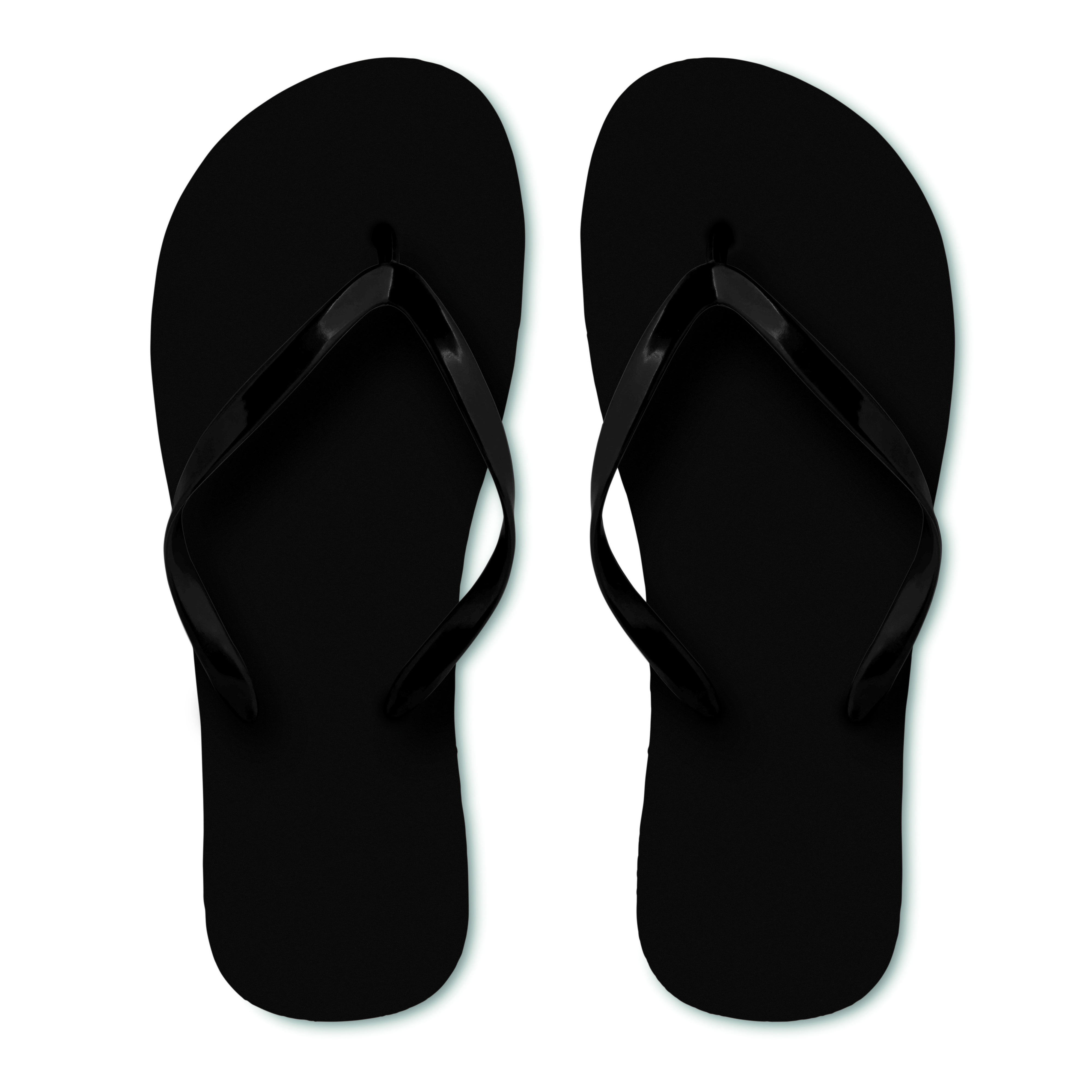 Tongs taille L en PE et PVC