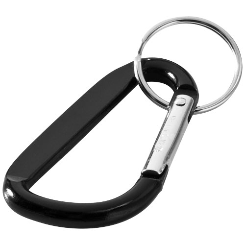 Porte-clés mousqueton Timor en aluminium