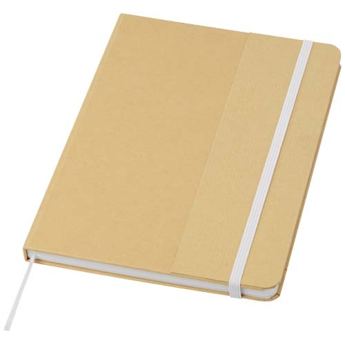 Carnet A5 rigide Nelida en carton recyclé