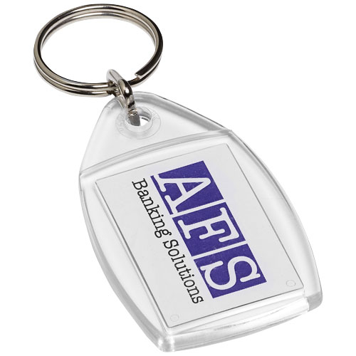 Porte-clés transparent