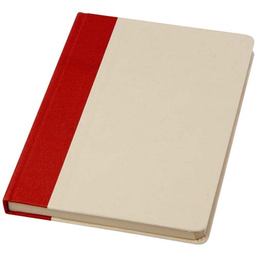 Carnet A5 rigide Liliana en papier de canne à sucre