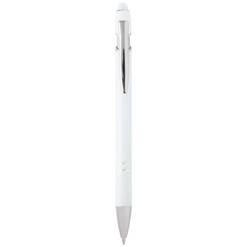 Stylo à bille Kish argenté encre noire en aluminium recyclé
