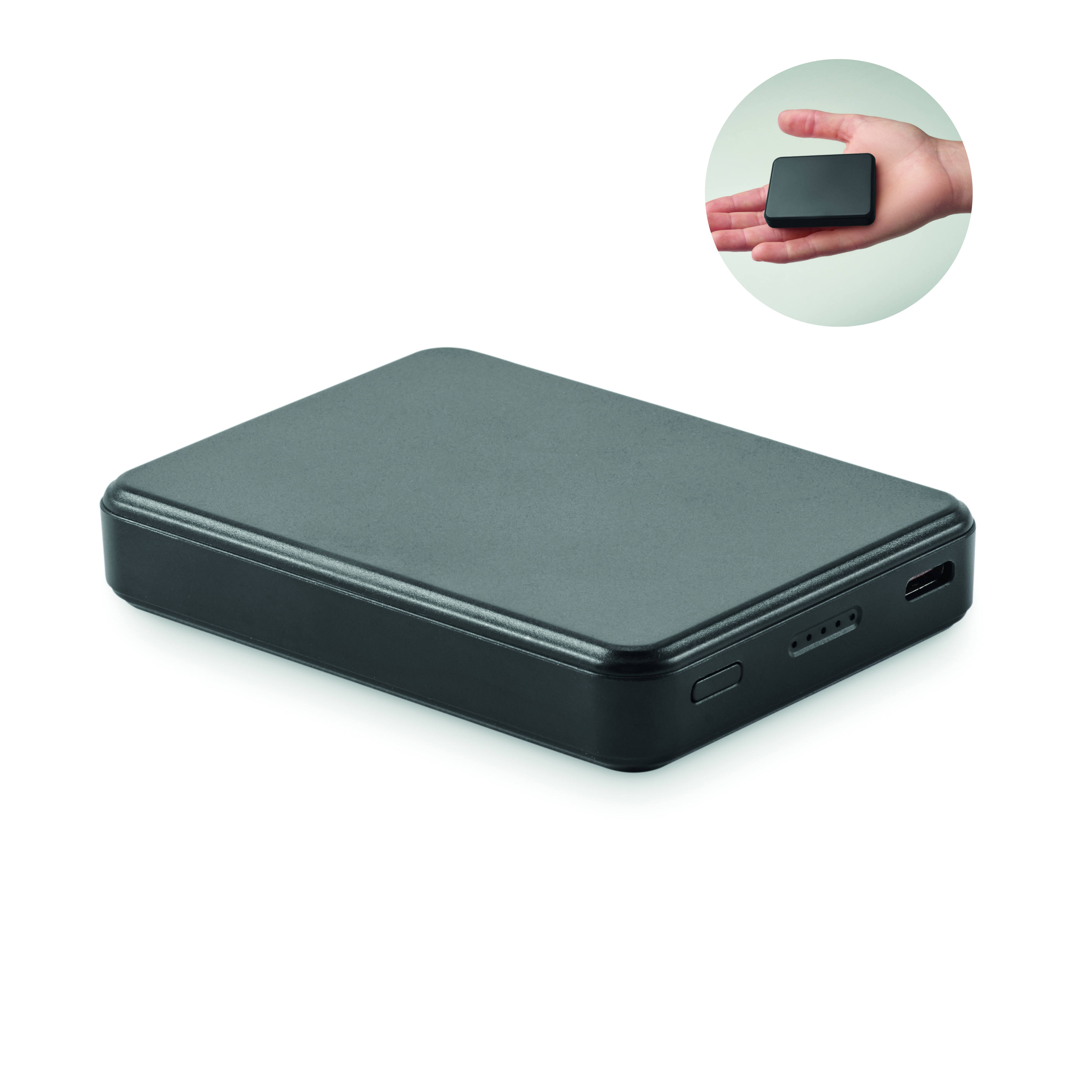 Batterie externe 5 000 mAh 20 W en ABS recyclé