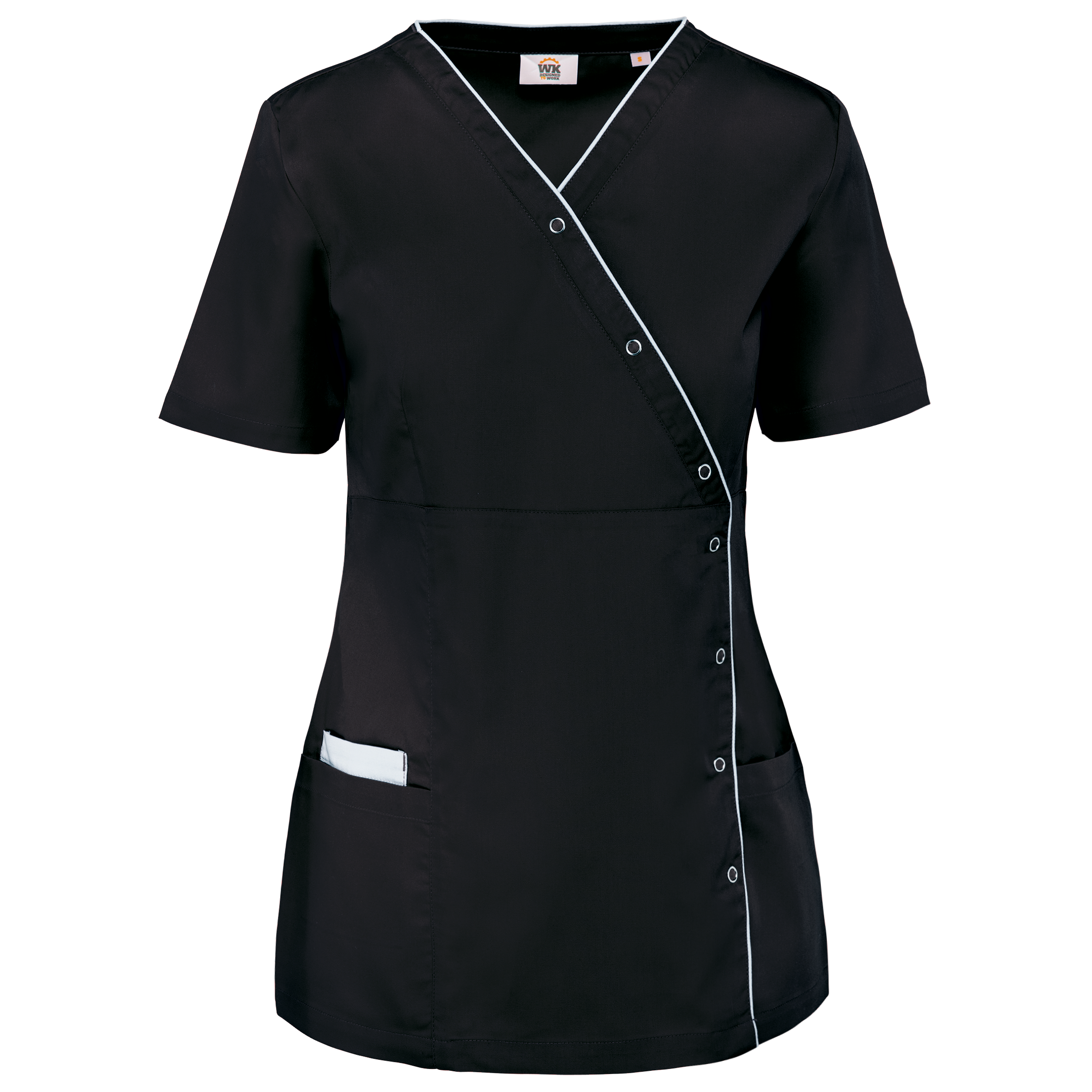 Blouse WK506 en polycoton - Femme
