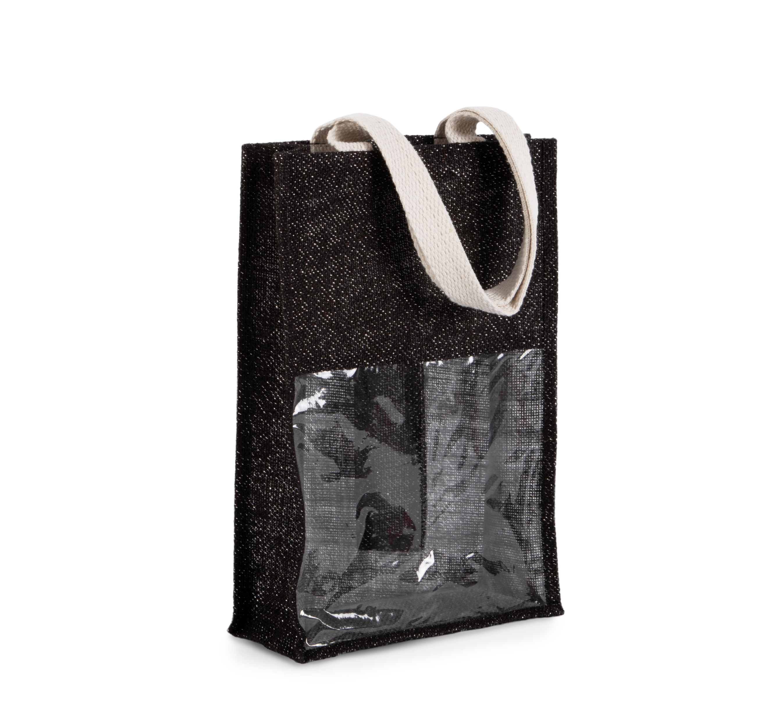 Sac porte-bouteille KI0268 en jute