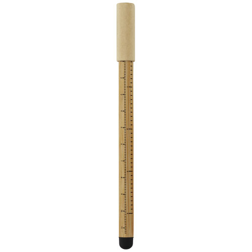 Stylo sans encre Mezuri avec règle en bambou