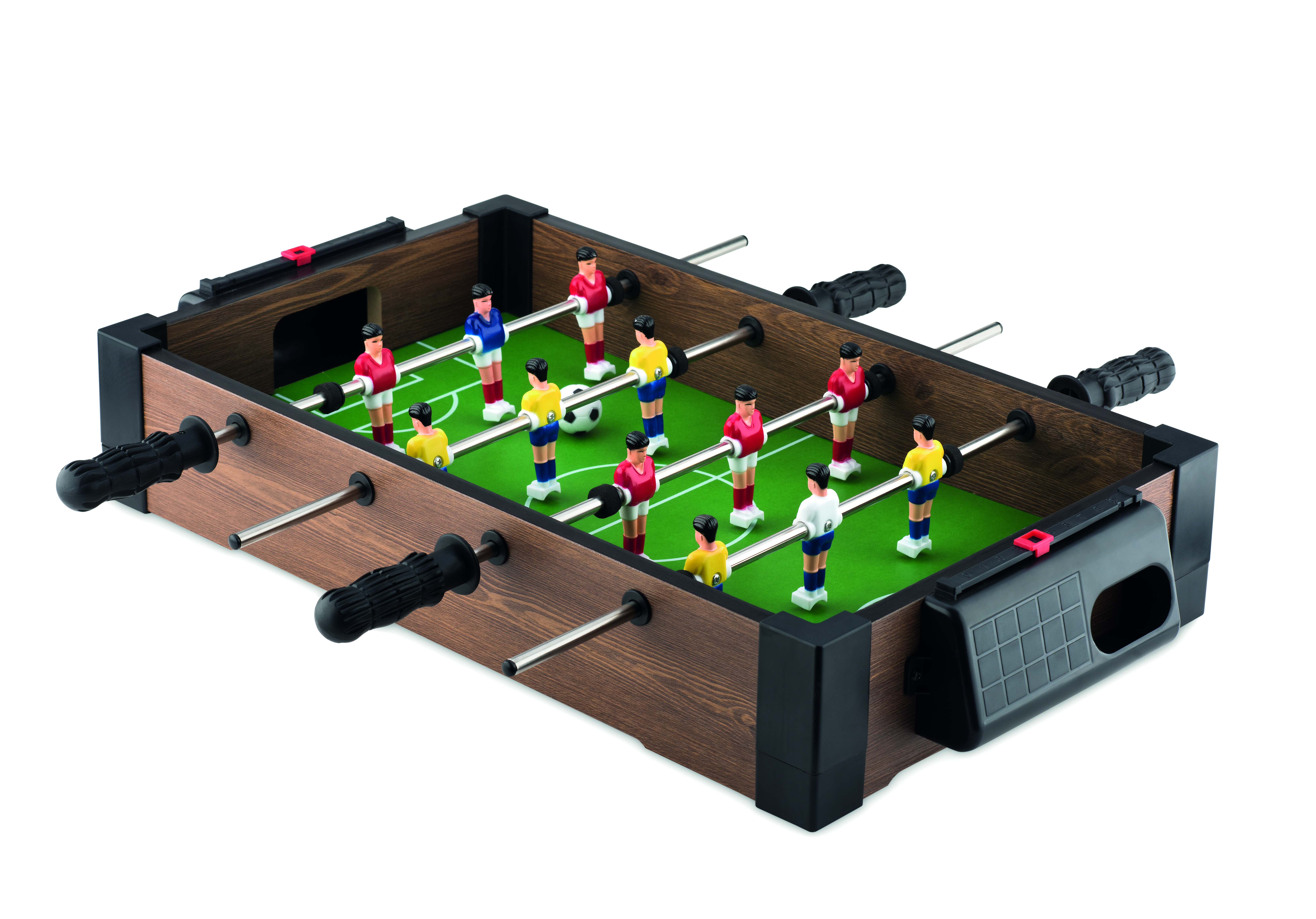 Mini baby-foot avec balle