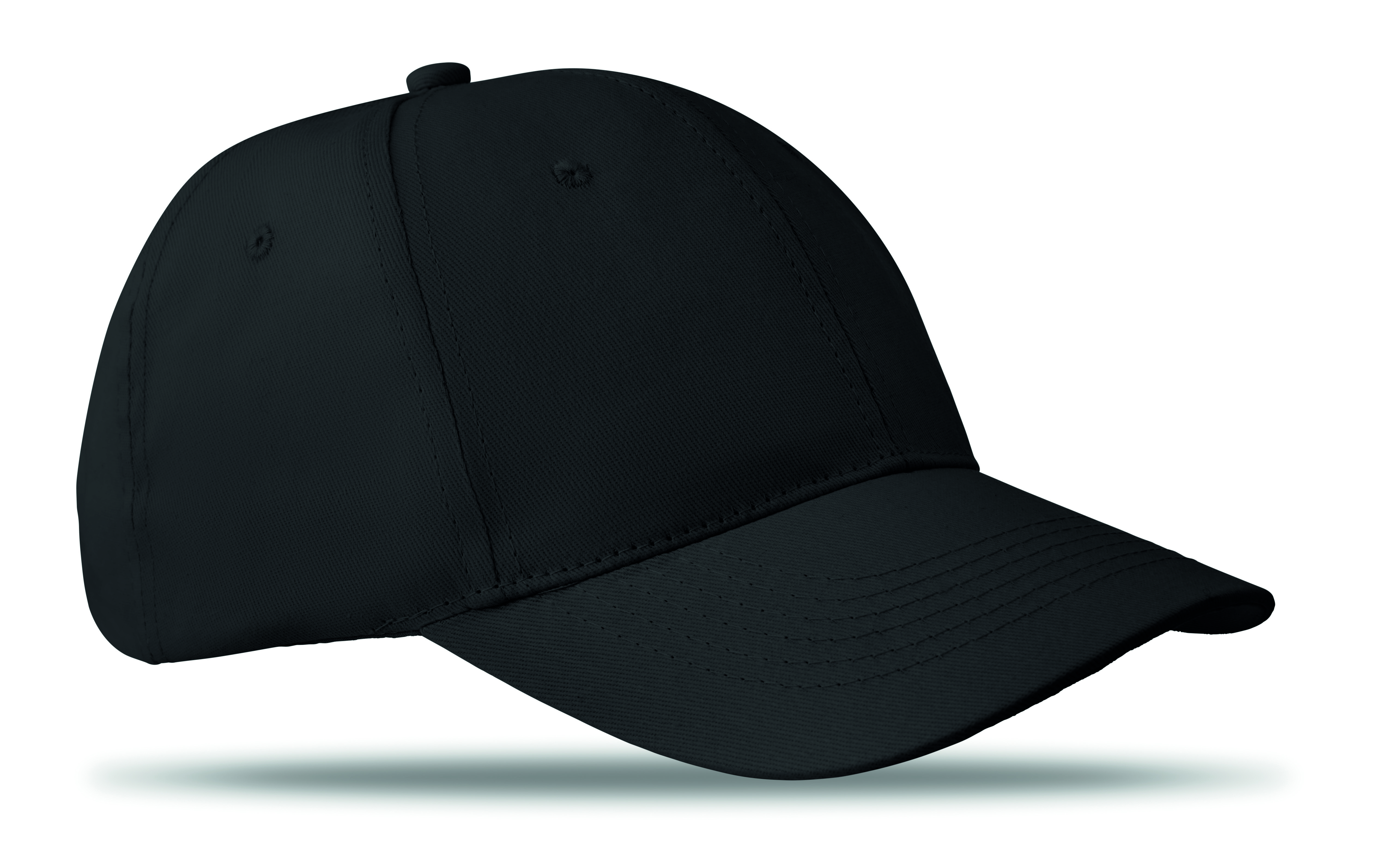 Casquette baseball 6 panneaux 160 g/m² en coton - Unisexe