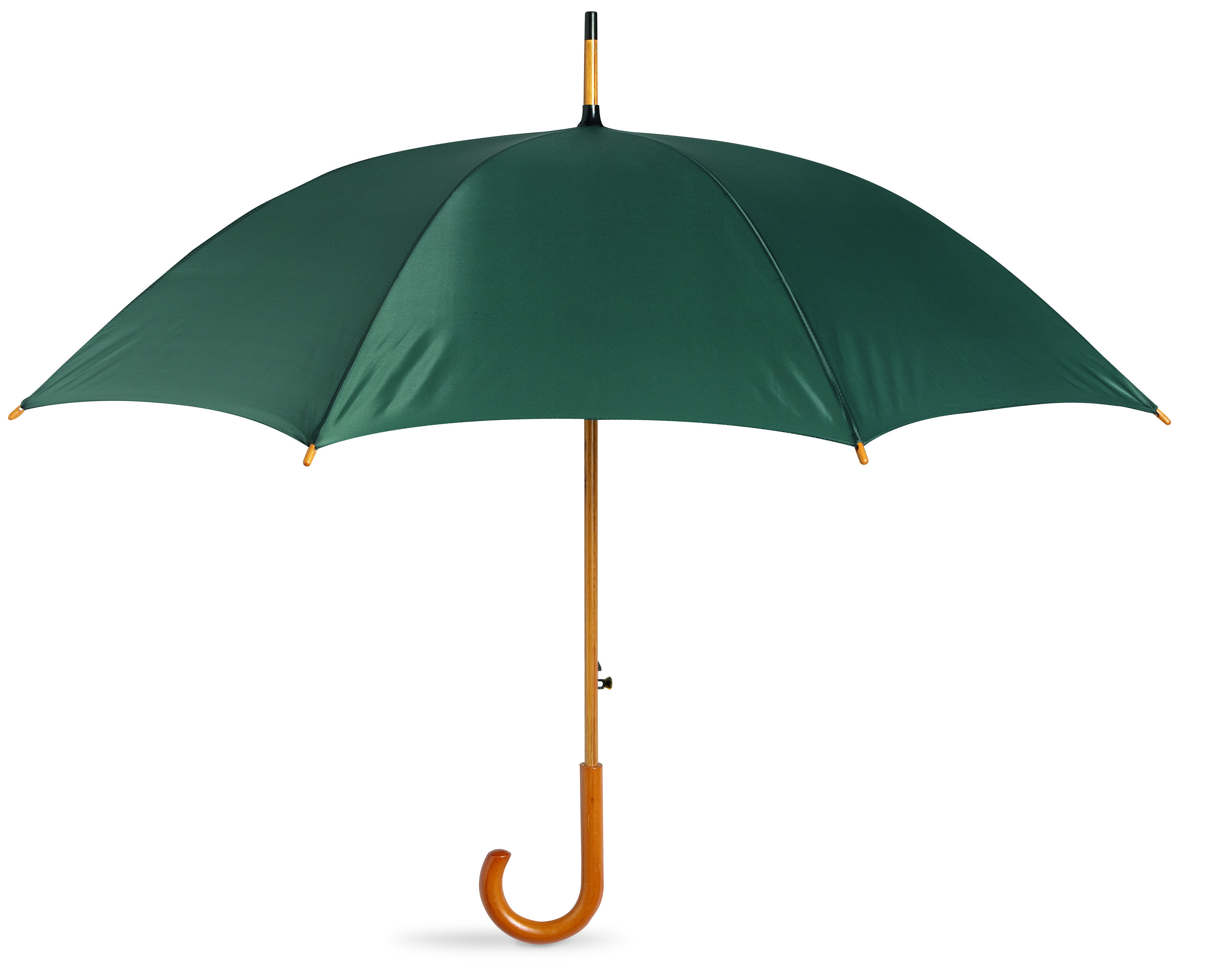 Parapluie automatique à poignée en bois en PE