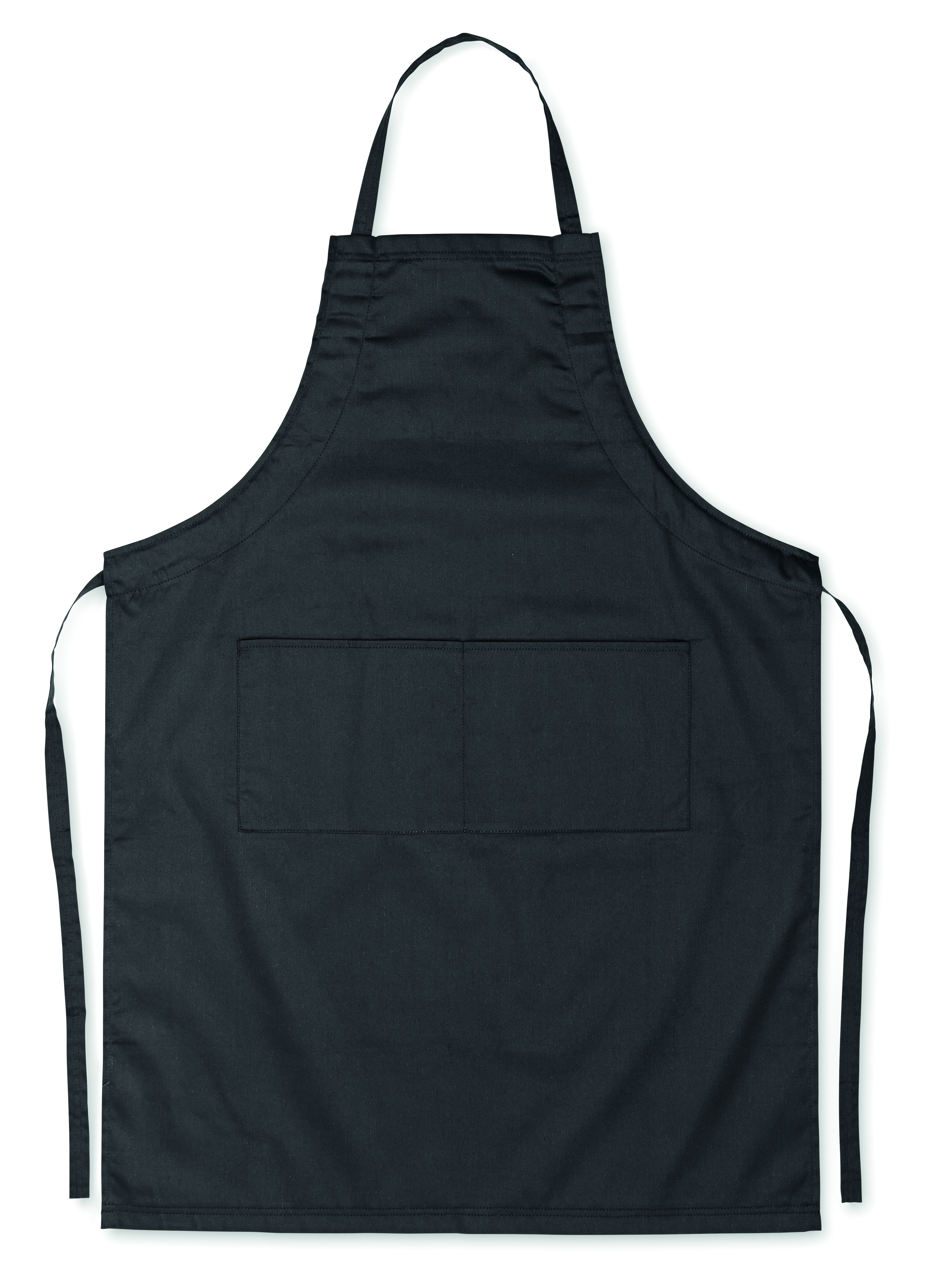 Tablier de cuisine ajustable à 2 poches en polycoton - Unisexe