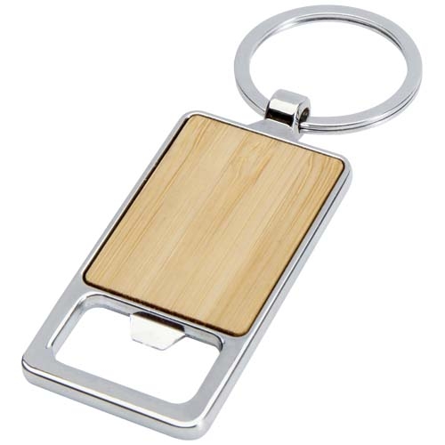 Porte-clés décapsuleur en bambou