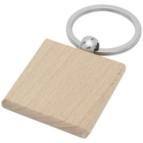 Porte-clés carré Gioia en bois