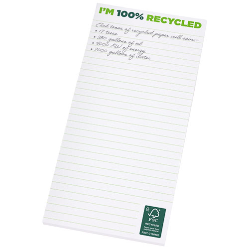Bloc-notes recyclé 1/3 A4 Desk-Mate