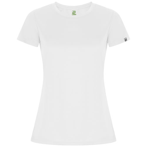 T-shirt de sport Imola manches courtes en polyester recyclé - Femme