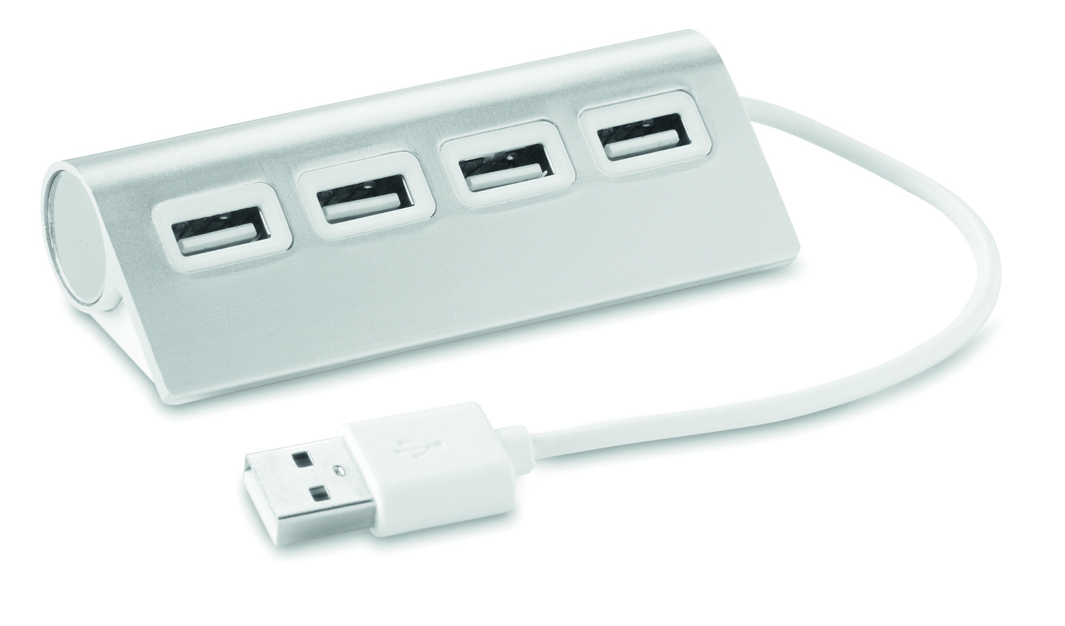 Hub USB 2.0 4 ports en aluminium