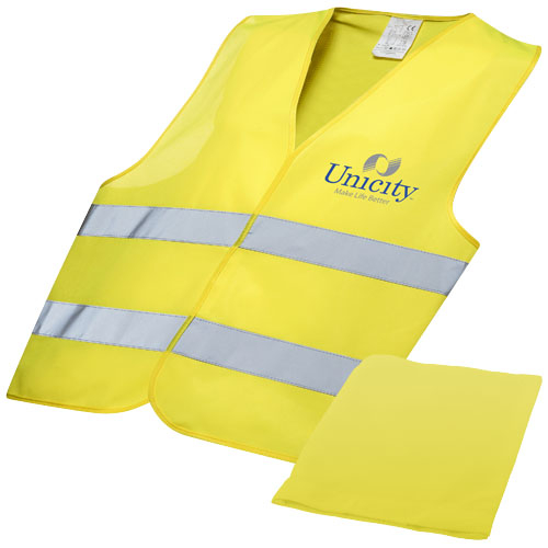 Gilet de sécurité avec pochette - Unisexe