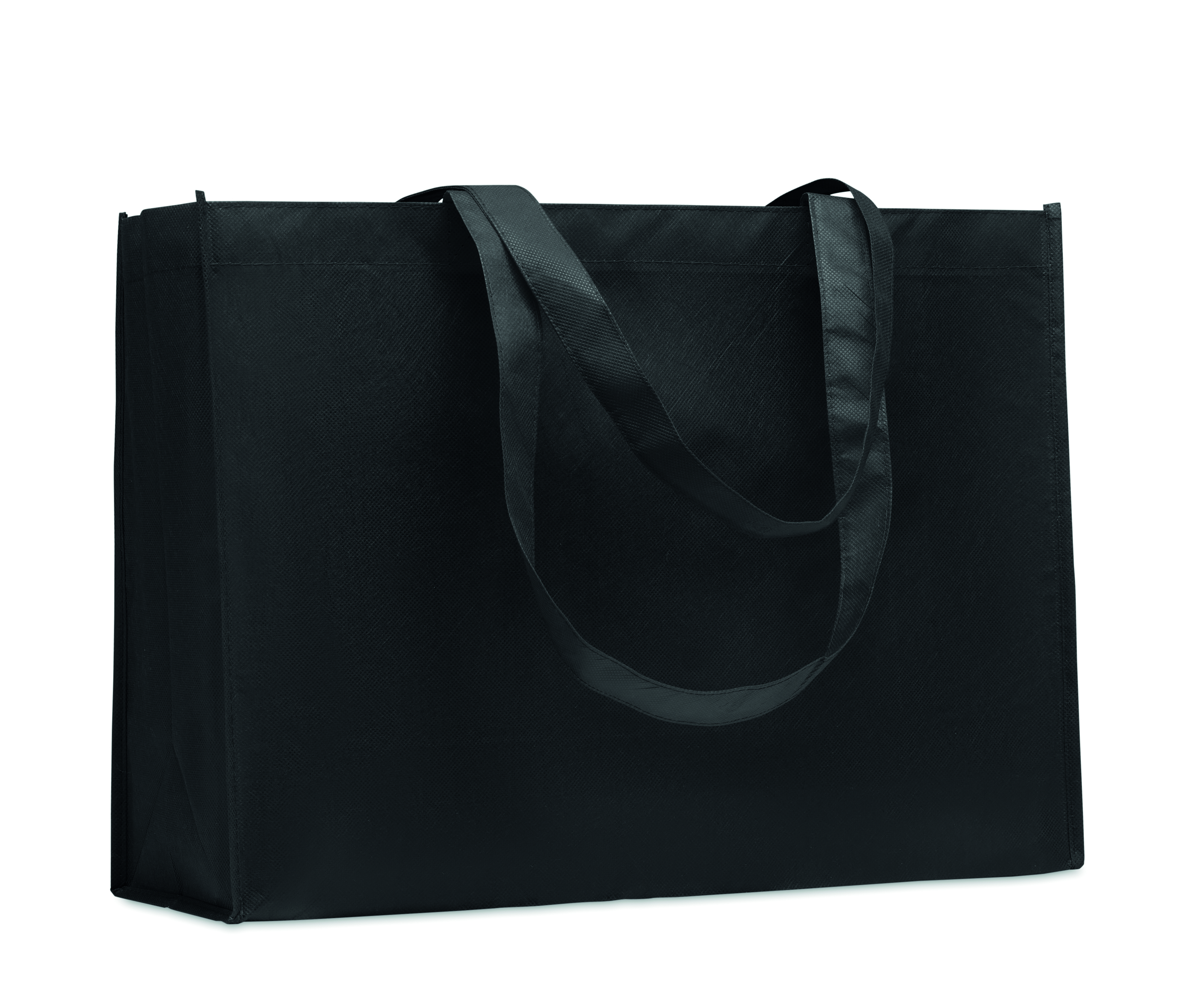 Sac shopping MO2193 en polyester recyclé non-tissé