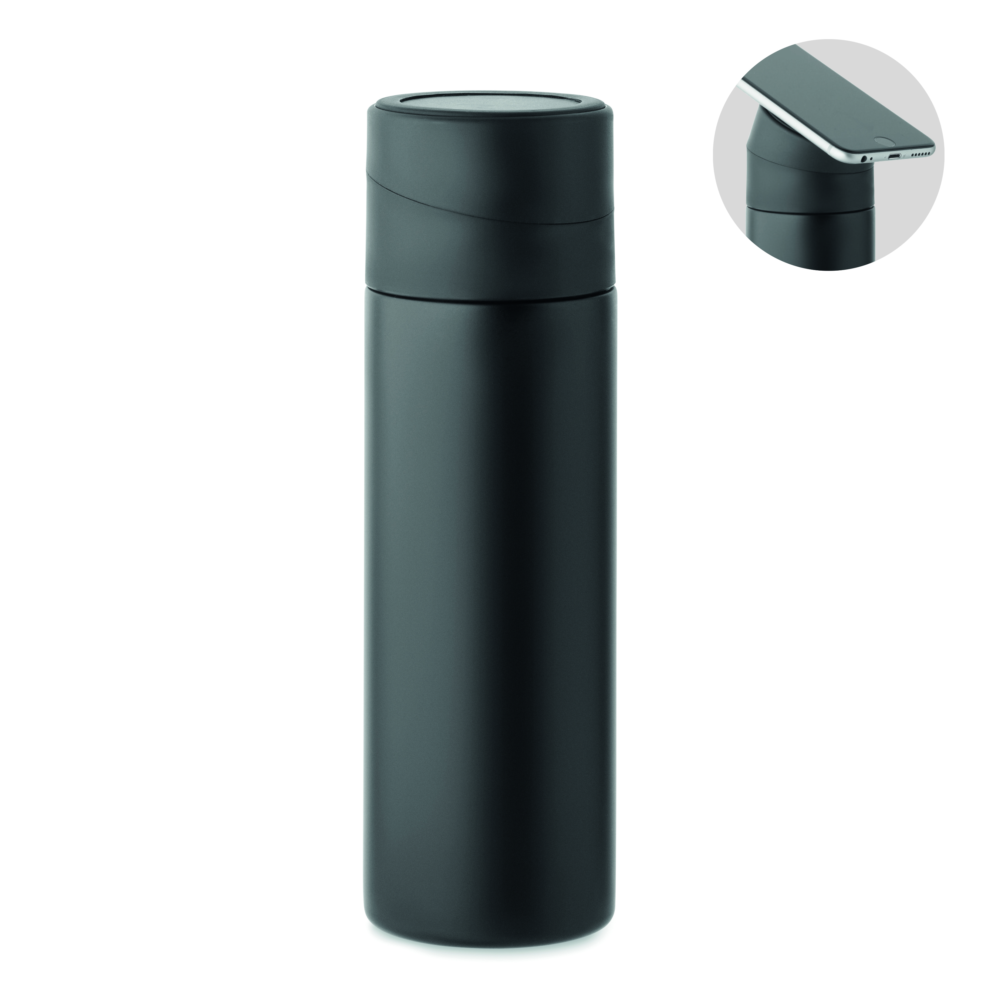 Bouteille 420 ml double paroi en inox recyclé