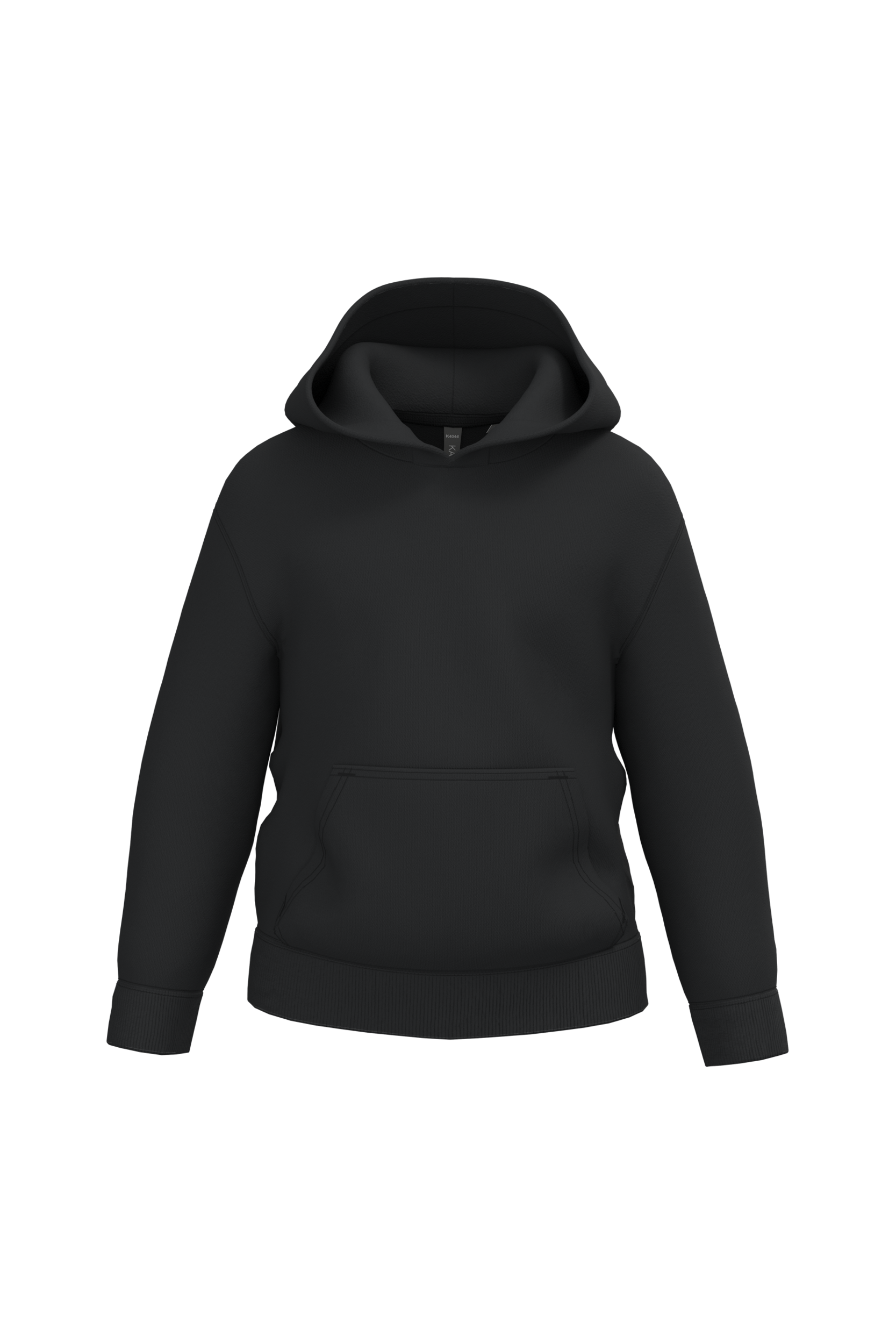 Sweat-shirt à capuche K4044 en polycoton - Enfant