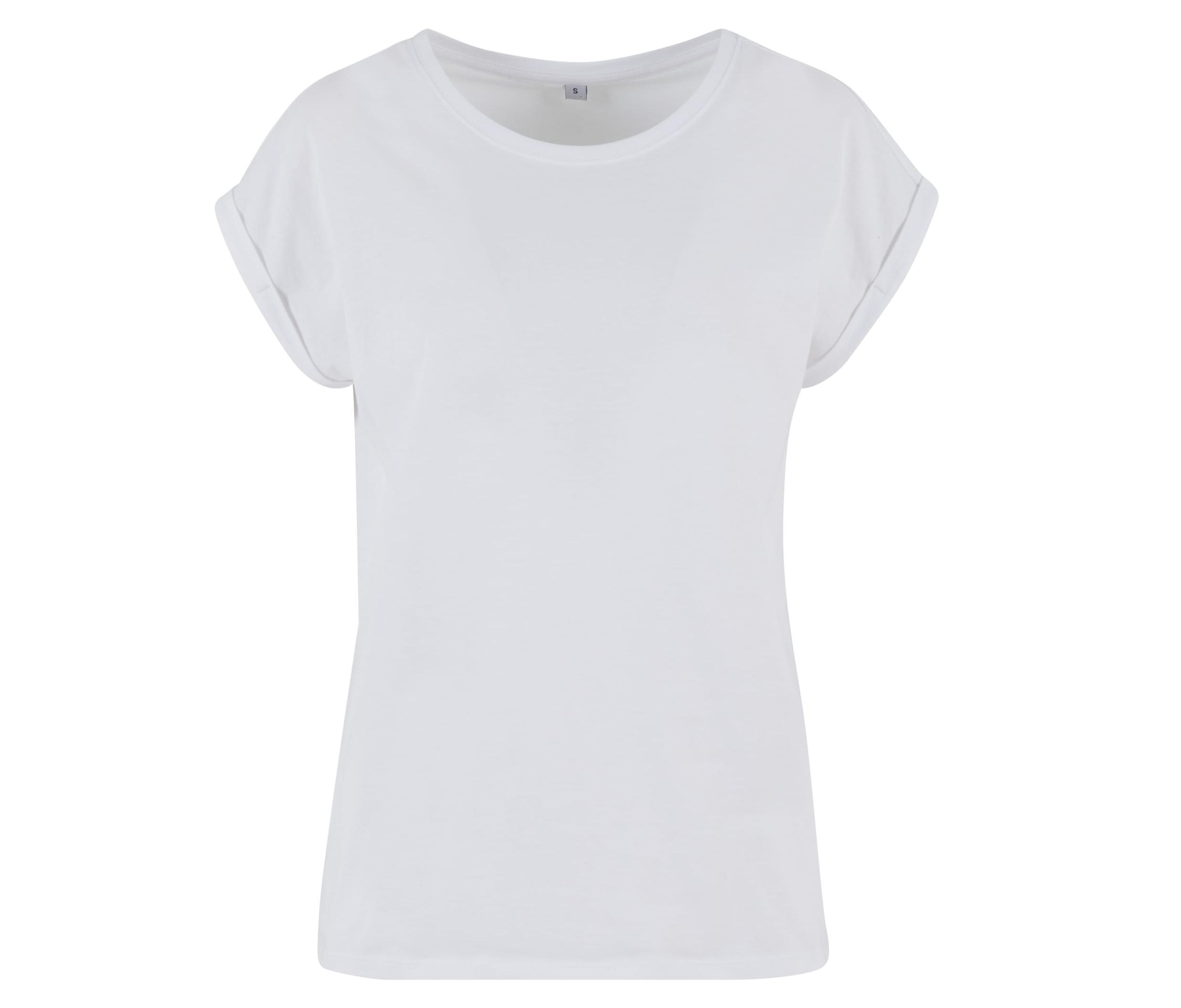 T-shirt épaules tombantes NM007 en coton bio - Femme