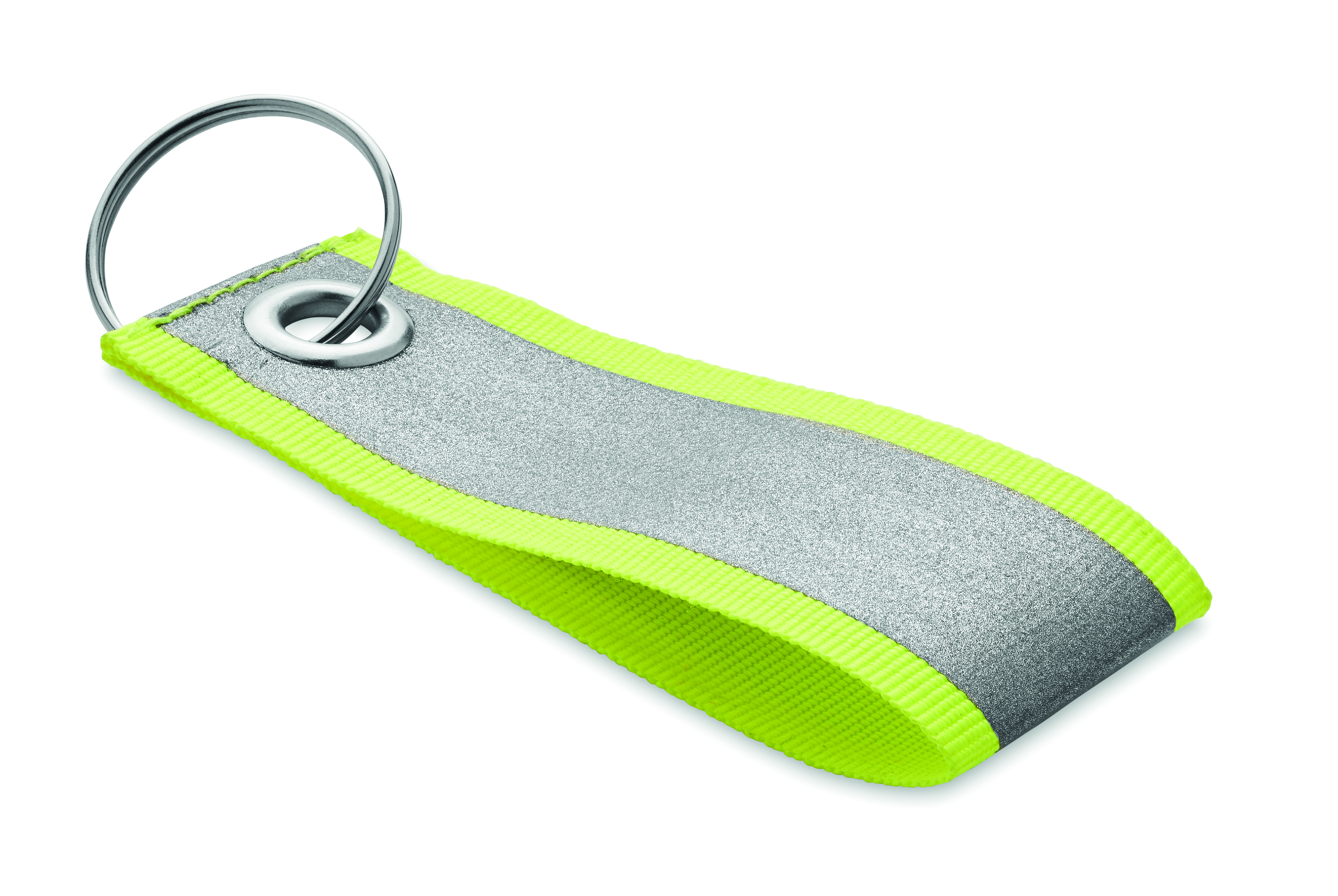 Porte-clés réfléchissant en polyester