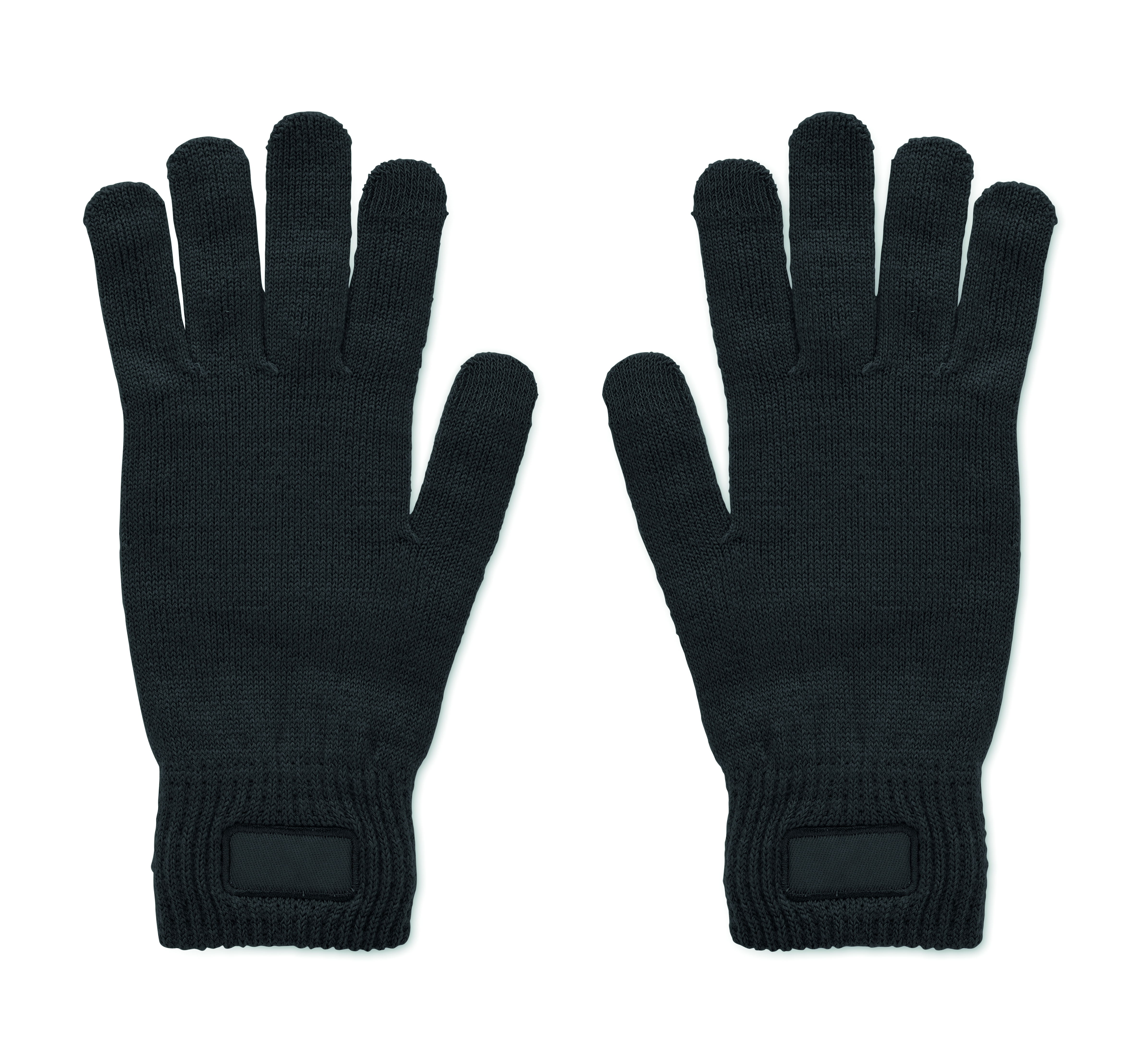 Gants tricotés en polyester recyclé - Unisexe