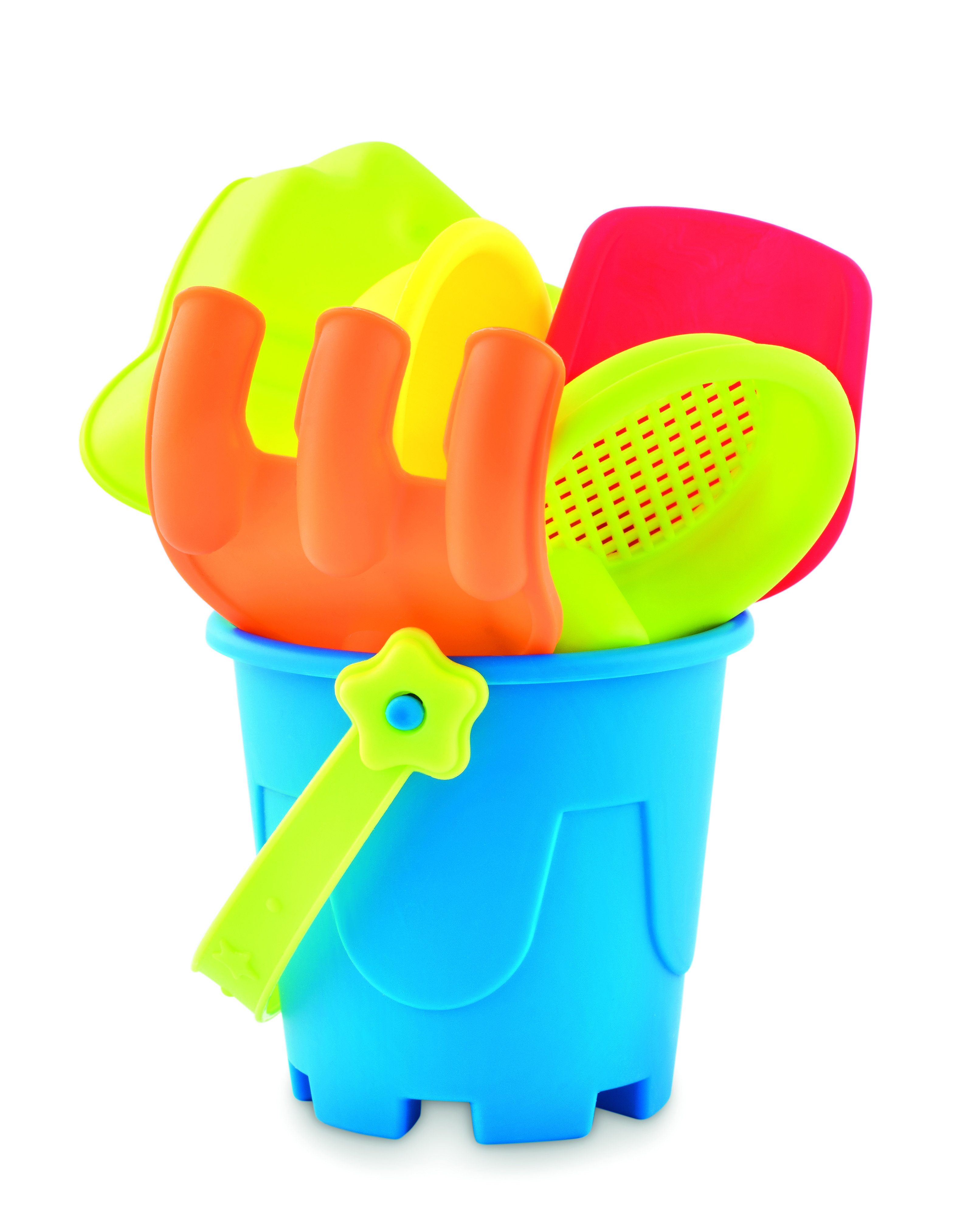 Jouets de plage 6 pièces en plastique