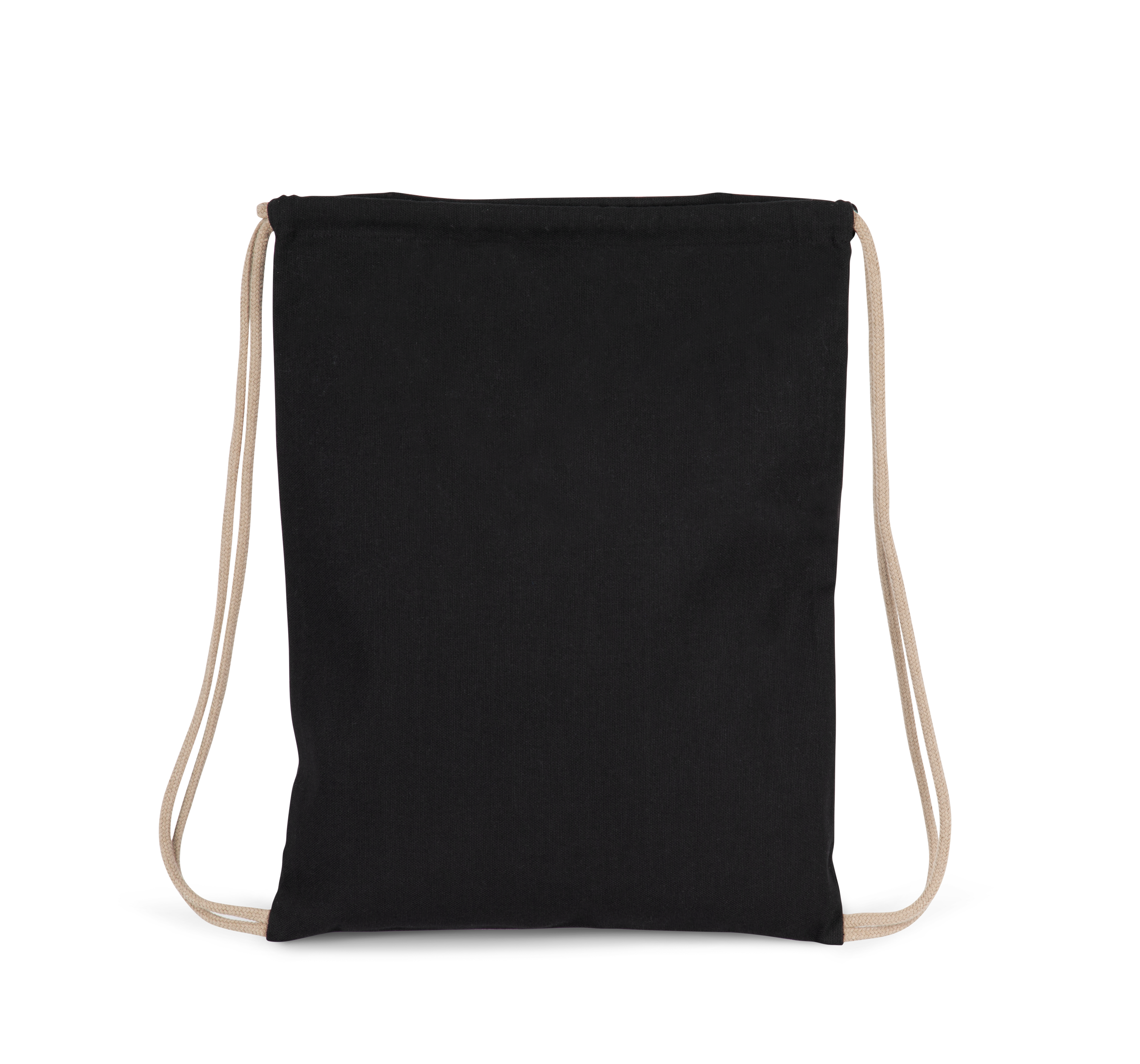 Sac à cordelettes KI5102 en polycoton recyclé