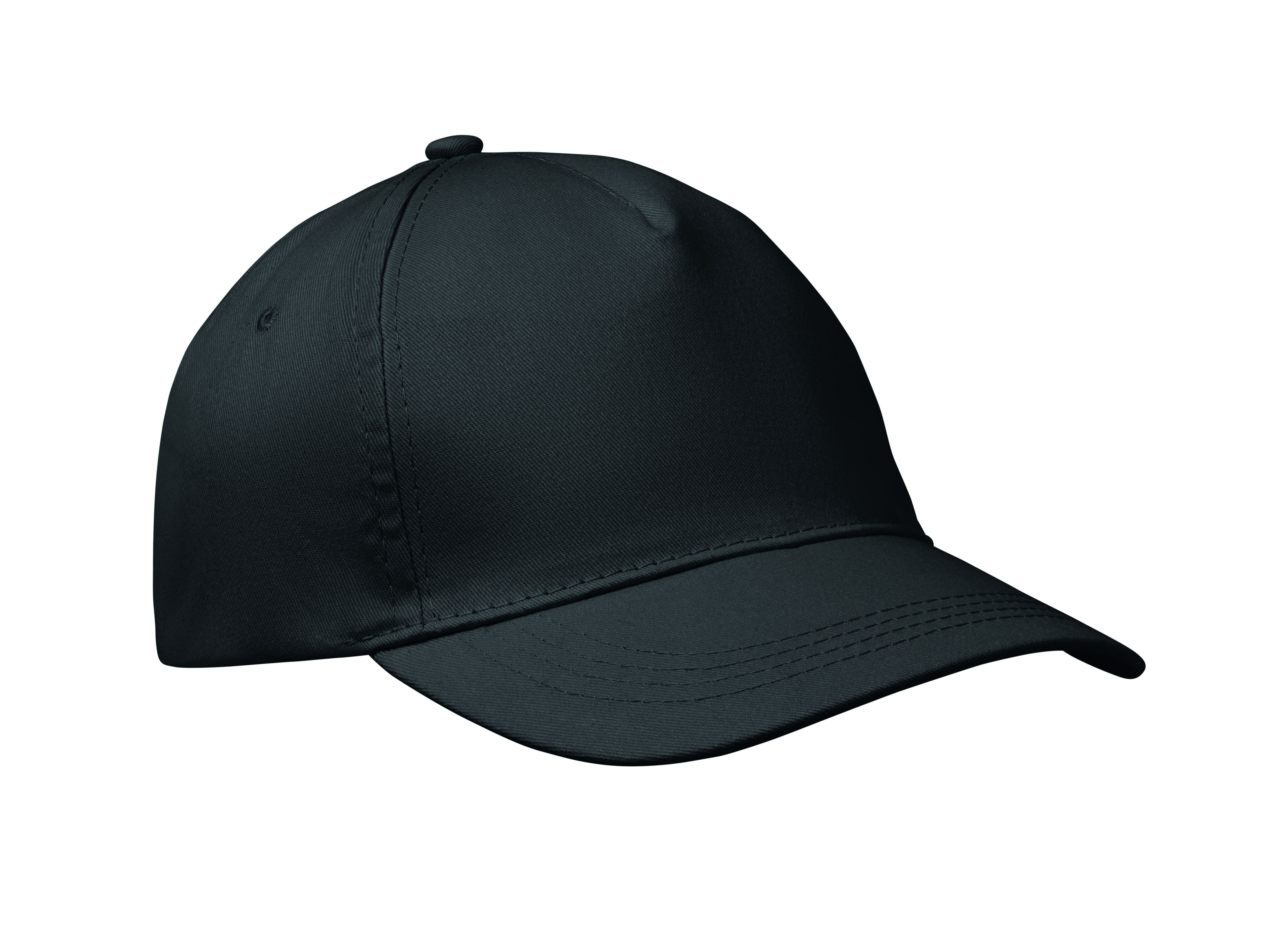 Casquette de baseball 5 pans 160 g/m² taille 7 1/4 en coton - Unisexe