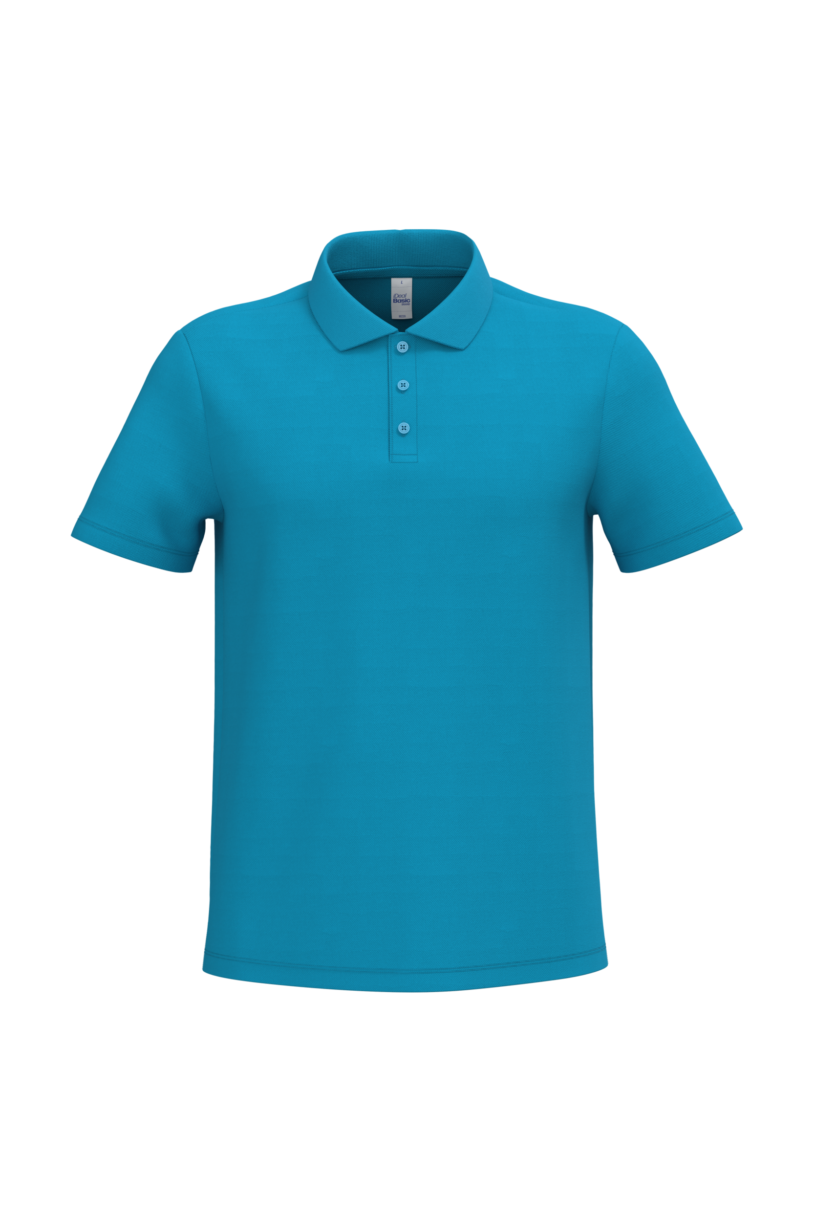 Polo piqué IB220 en coton - Homme