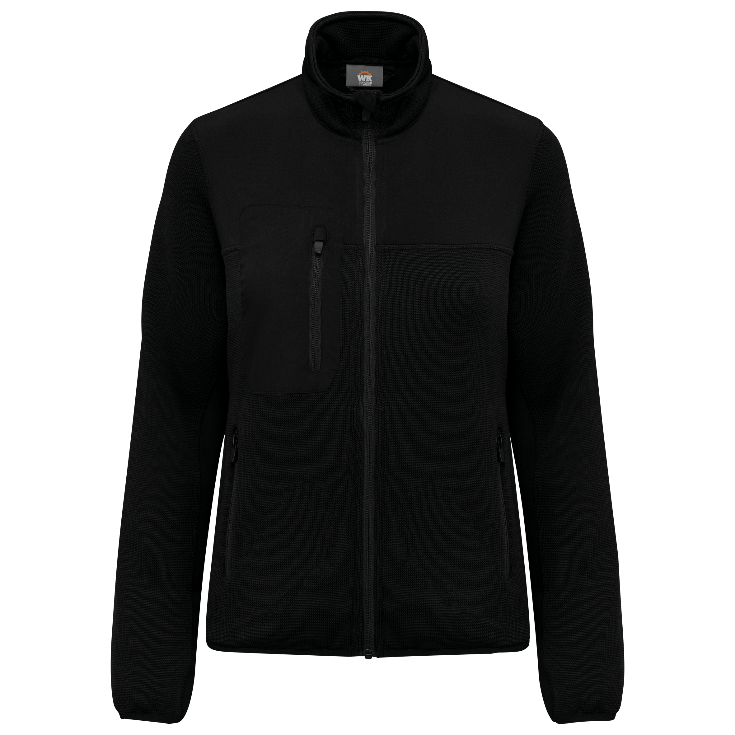 Veste recyclée en polytricot - Femme