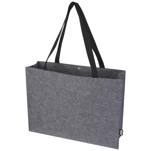 Sac shopping à soufflets Felta 20 L en feutre recyclé