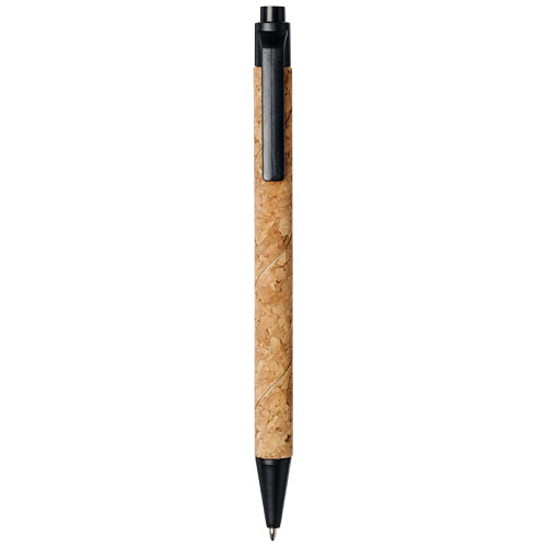 Stylo à bille Midar en liège et paille de blé